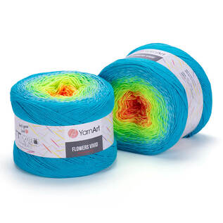 YARNART FLOWERS VIVID