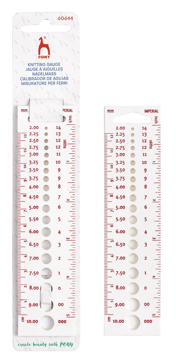 PONY KNITTING GAUGE 60644