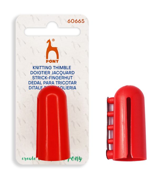 PONY KNITTING THIMBLE 60665