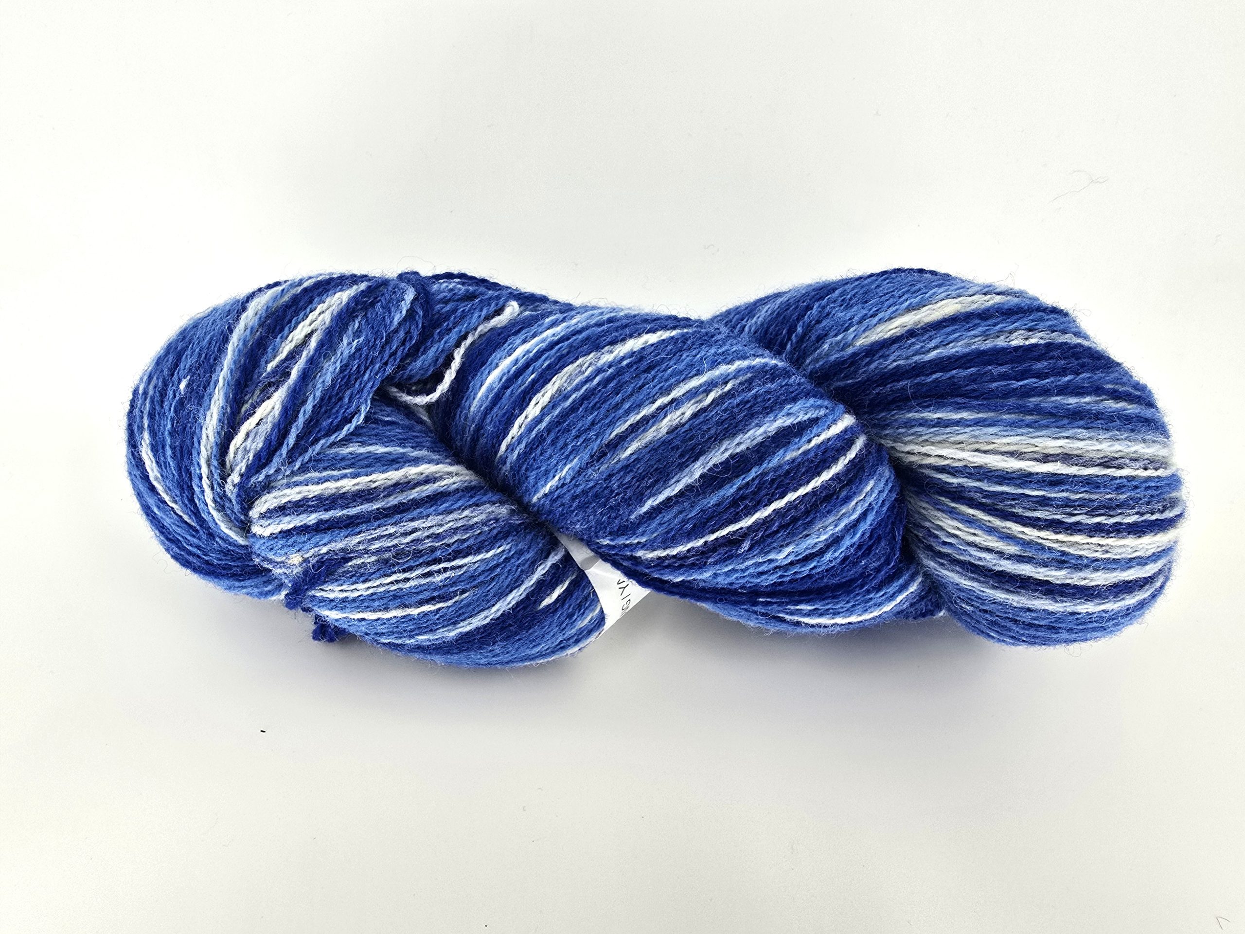 82 blue white AADE LONG 8/2 BLUE WHITE - Image 1