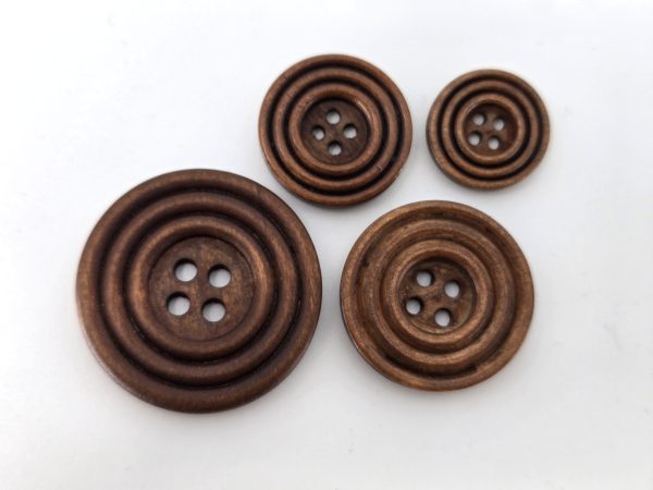 WOOD BUTTON 3888