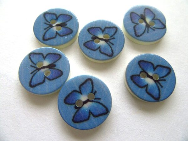 Dark blue button 14mm product