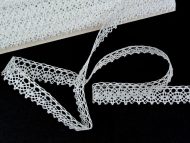 BLEACHED LINEN LACE 19MM 75239 - Image 2