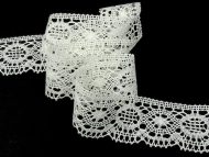 BLEACHED LINEN LACE 58MM 82339 - Image 2