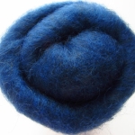 FELTING WOOL BLUE