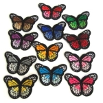 APPLIQUE "BUTTERFLY" 3*4CM 3019