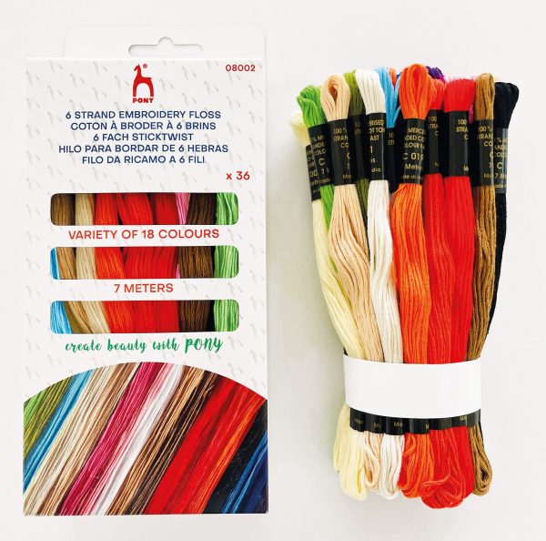 PONY MULINĒ DIEGU KOMPLEKTS 36GB 08002