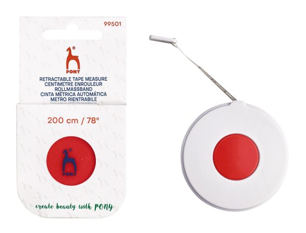 PONY RETACTABLE TAPE MEASURE 99501