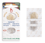 PONY TAPESTRY NEEDLES 18/22  05856
