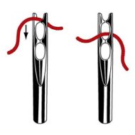 PONY EASY THREADING NEEDLES 4/8  12801 - Image 2